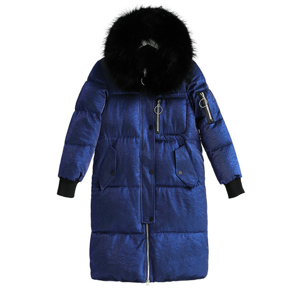 Μοναδικό γυναιεκίο μπουφάν με μακριά μανίκια με κουκούλα και  γούνα σε τέσσερα χρώματα