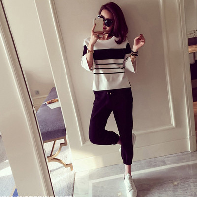 Női alkalmi szett - blúz és nadrág