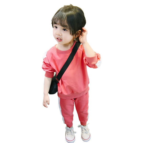 Napi gyerekkészlet lányoknak kék és rózsaszín felirattal