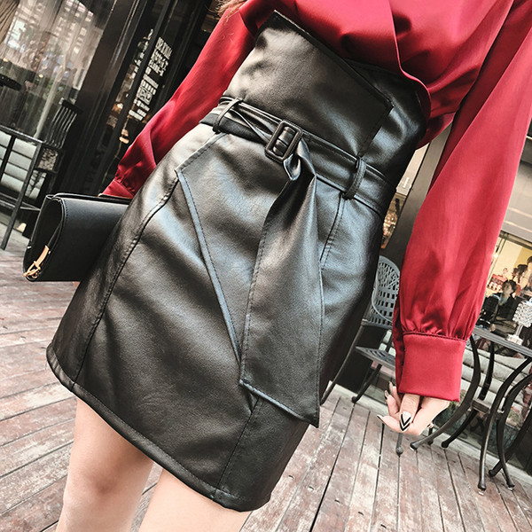 Stílusos női szoknya és ing szett két színben