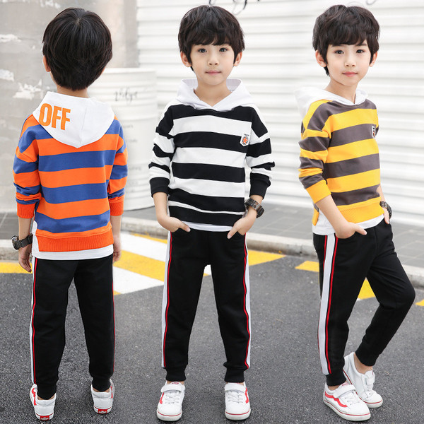 Kétrészes gyerekkészlet fiúknak - három színben