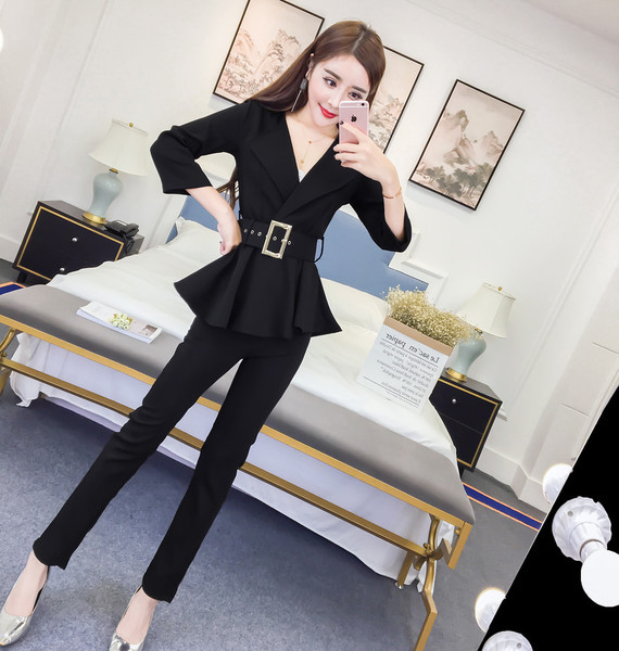 Stílusos női kétrészes szett három színben