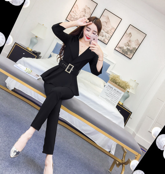 Stílusos női kétrészes szett három színben