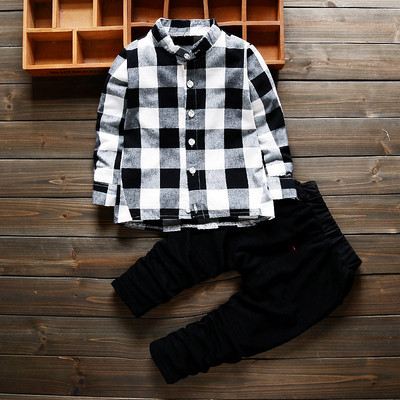 Set modern pentru copii din doua piese pentru baieti in doua culori