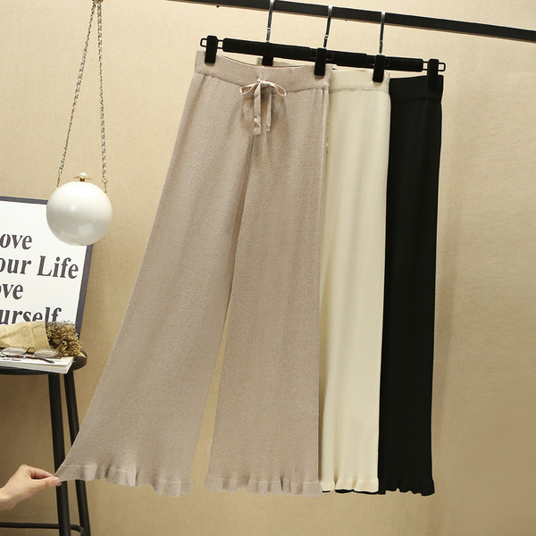 Pantaloni casual dama in doua culori