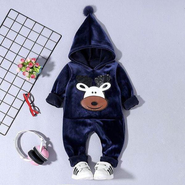 Set copii pentru baieti si fete in doua parti cu logo in trei culori