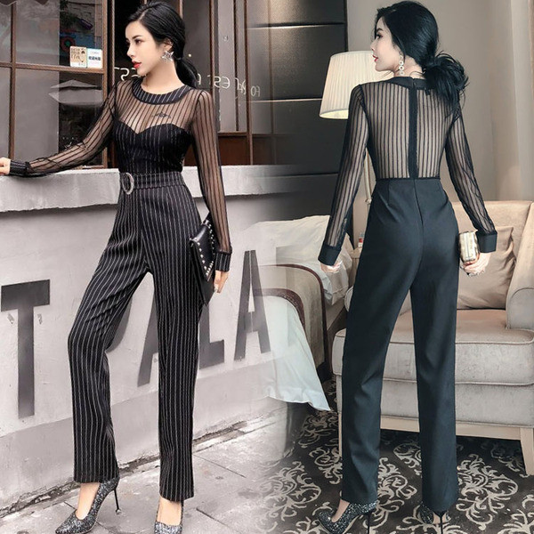 Salopeta de dama eleganta cu decolteu in O - doua modele