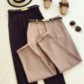 Pantaloni casual dama in patru culori