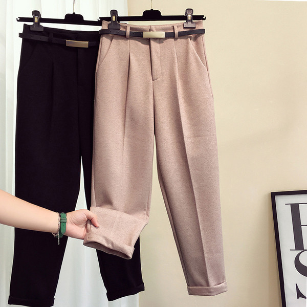 Pantaloni casual dama in patru culori