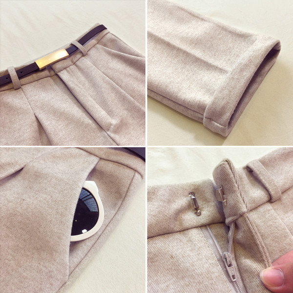 Pantaloni casual dama in patru culori