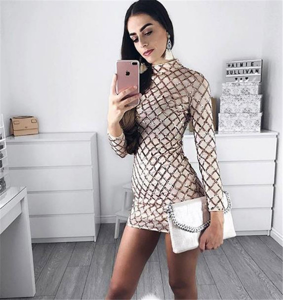 HIT Rochie actuală de damă cu efect strălucitor în două culori