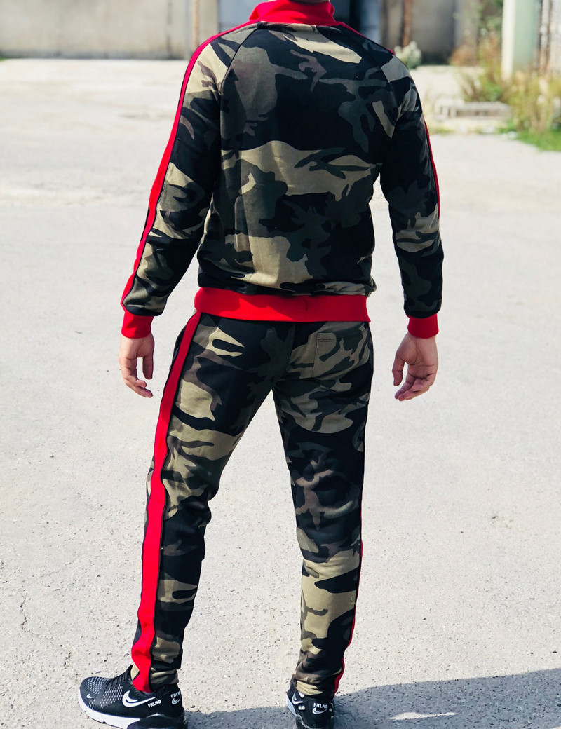 Мъжки комплект Lagos Red Camo