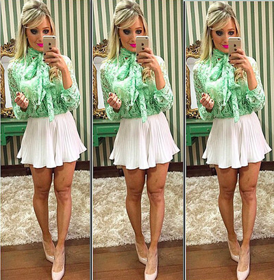 Stílusos női csipkeing több színben