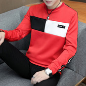 Alkalmi férfi blúz mintákkal és emblémával, három színben