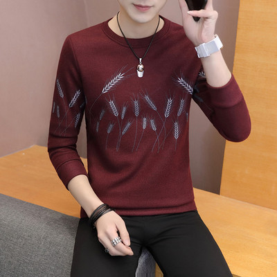 Modern férfi blúz négy színben hímzéssel