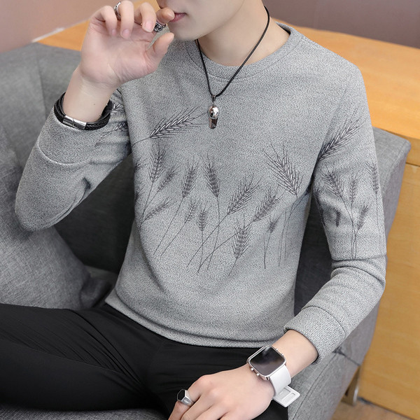 Modern férfi blúz négy színben hímzéssel