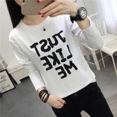 Bluză de damă albă cu inscripție