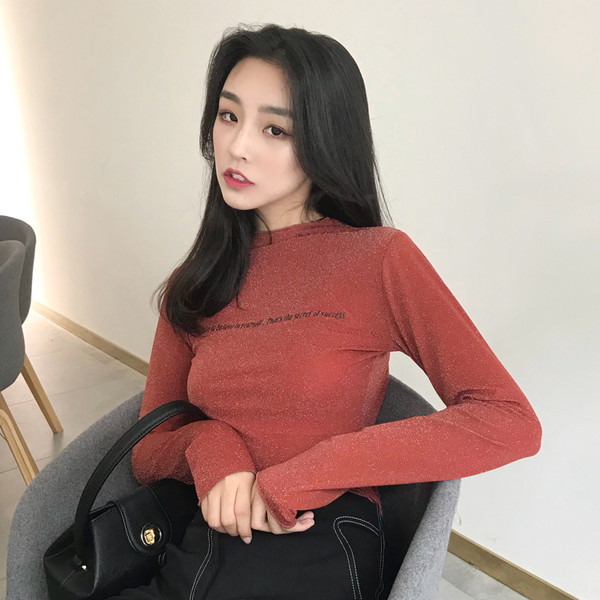 Γυναικεία κομψή μπλούζα σε τέσσερα χρώματα