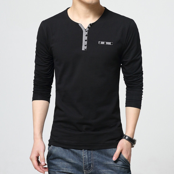 Férfi alkalmi blúz gombokkal, négy színben