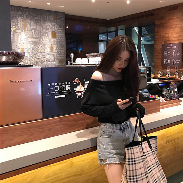 Modern női blúz, hosszú ujjal, négy színben