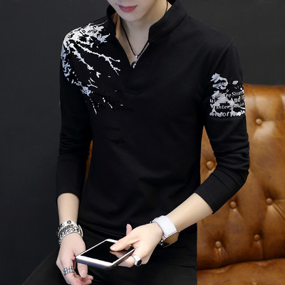 Elegáns férfi blúz rátéttel, három színben