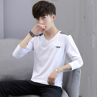 Μοντέρνα μπλούζα για άνδρες σε τρία χρώματα