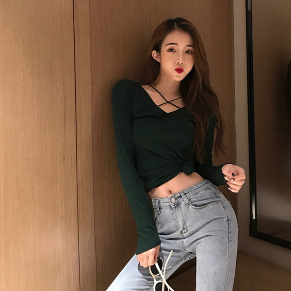 Μοντέρνα γυναικεία μπλούζα σε τέσσερα χρώματα