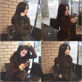 Modern női blúz két színben