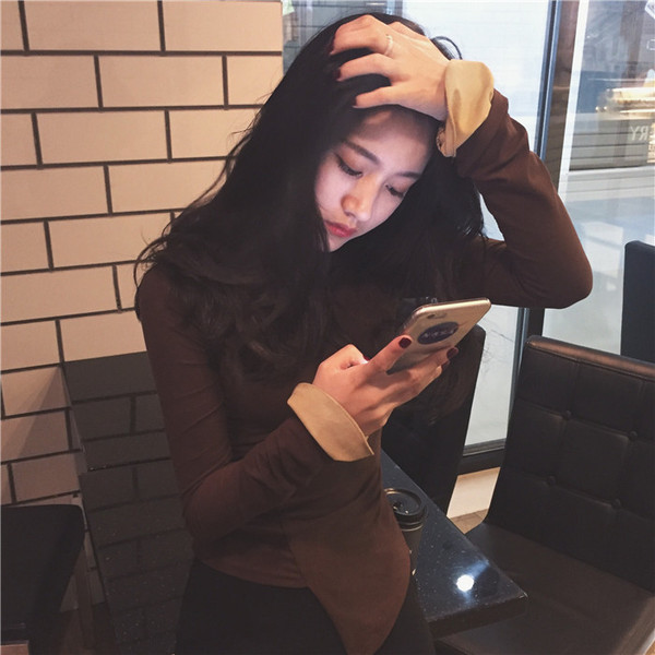 Modern női blúz két színben