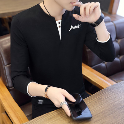 Elegáns férfi blúz három színű felirattal