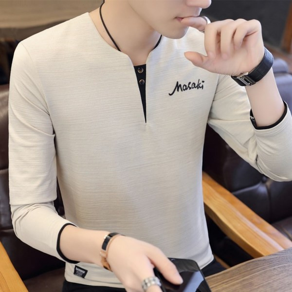 Elegáns férfi blúz három színű felirattal