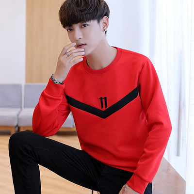 Μοντέρνα ανδρική  μπλούζα για το  φθινόπωρο σε τρία χρώματα