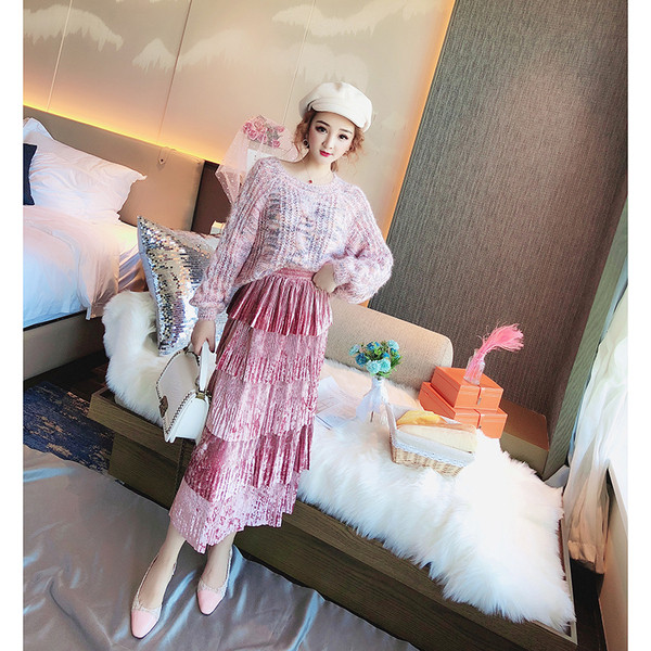 Μοντέρνο γυναικείο μαλακό πουλόβερ σε τρία χρώματα