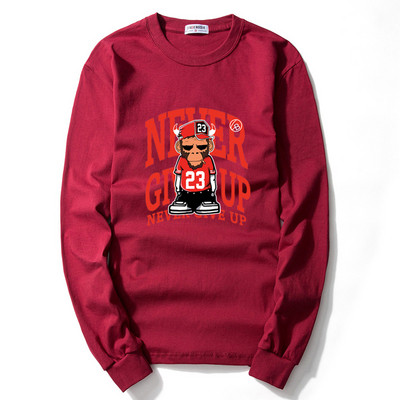 Κθημερινή ανδρική μπλούζα με εφαρμογές πέντε χρωμάτων