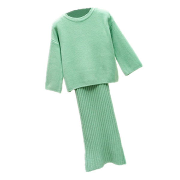 Női kötőkészlet ruhával + blúzzal - négy színben