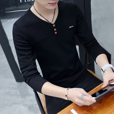 Κομψή ανδρική μπλούζα  με κουμπιά σε διάφορα χρώματα