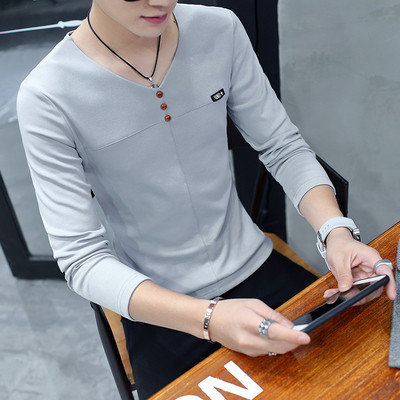 Κομψή ανδρική μπλούζα  με κουμπιά σε διάφορα χρώματα