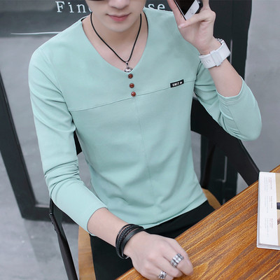 Κομψή ανδρική μπλούζα  με κουμπιά σε διάφορα χρώματα