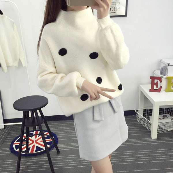 Νέο μοντέλο γυναικείο πουλόβερ σε πέντε χρώματα