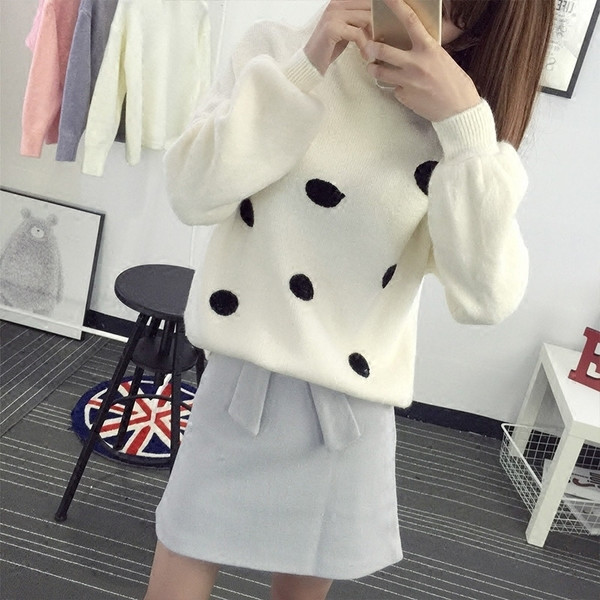 Νέο μοντέλο γυναικείο πουλόβερ σε πέντε χρώματα