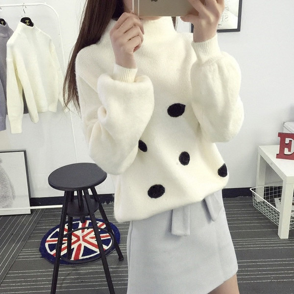 Νέο μοντέλο γυναικείο πουλόβερ σε πέντε χρώματα