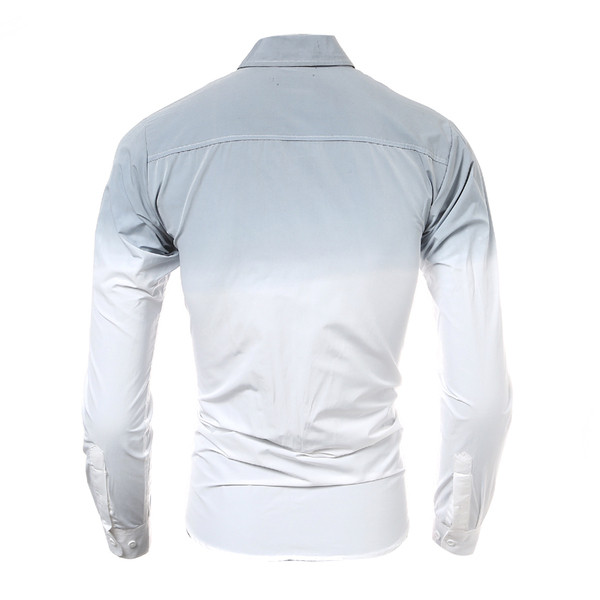 Ανδρικό βαμβακερό πουκάμισο σε ανοιχτό  χρώμα