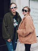 ΝΕΟ ζεστό γυναικείο μπουφάν σε διάφορα χρώματα