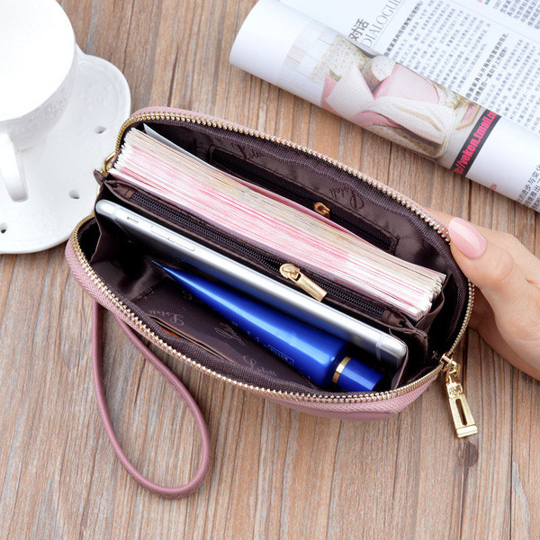 Modern női pénztárca hat színben