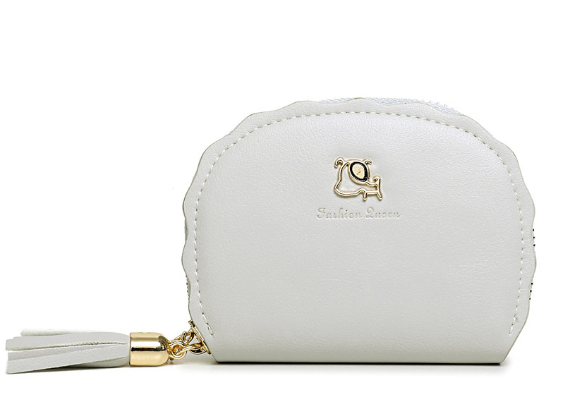 Kis női pénztárca fém díszítéssel