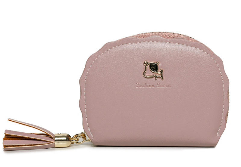 Kis női pénztárca fém díszítéssel