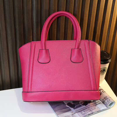 Κομψή γυναικεία τσάντα από οικολογικό δέρμα σε διάφορα χρώματα