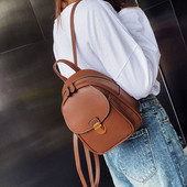 Aktuális női hátizsák öko bőrből három színben