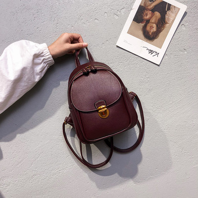 Aktuális női hátizsák öko bőrből három színben