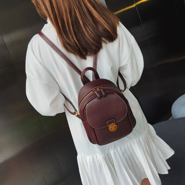 Aktuális női hátizsák öko bőrből három színben